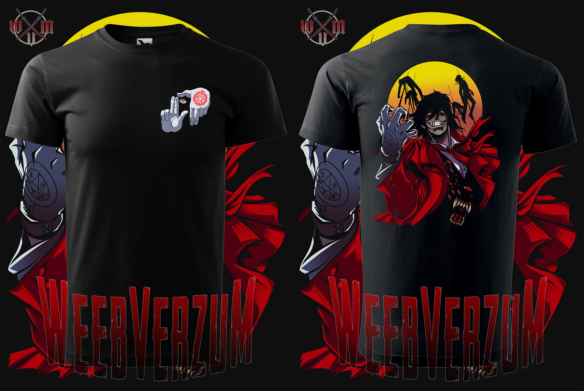 Hellsing - Alucard - 2 oldalas